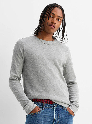 ESCOBAR-Crew-neck waffle T-shirt