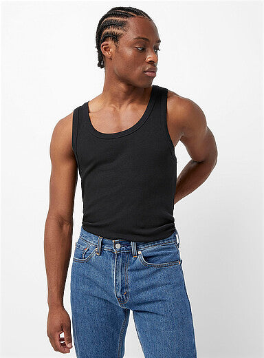 ESCOBAR-Minimalist ribbed tank