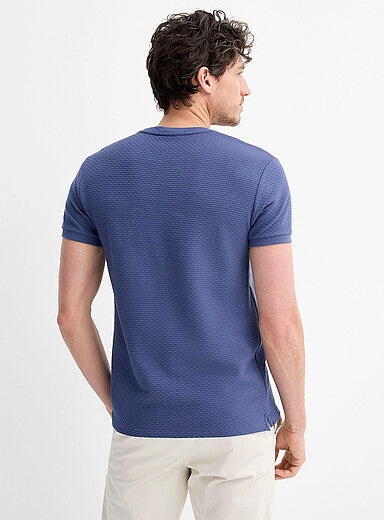 ESCOBAR-Embossed jacquard T-shirt